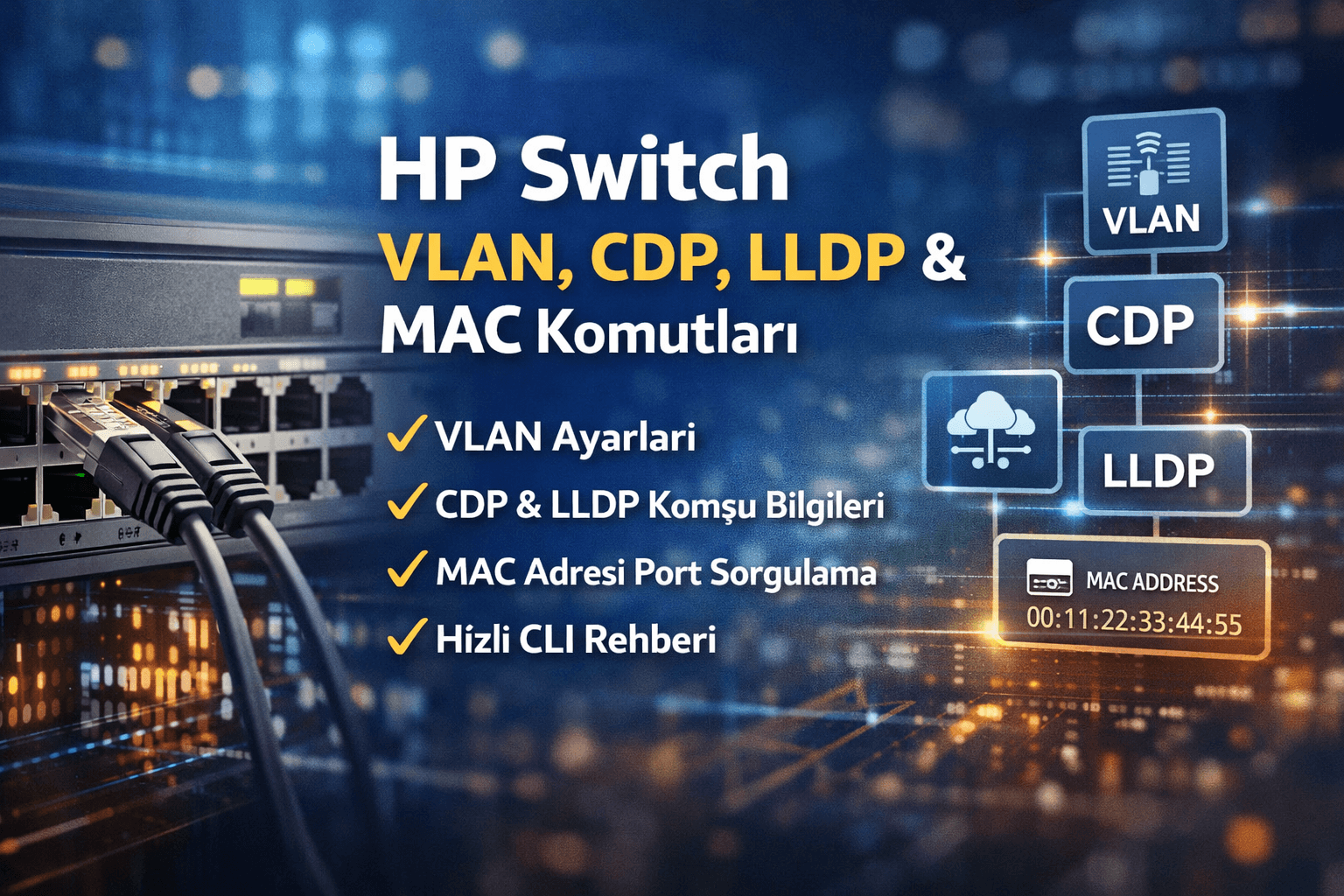 Hp Vlan Komutları